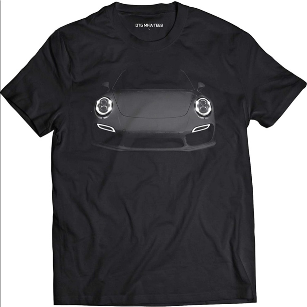 DTG Printing 911 Turbo S 991 T-Shirt 100% Cotton German Car Small